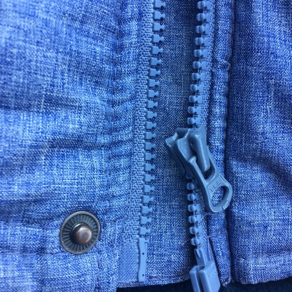 Little Me Baby Blue Jacket with Fleece Lining - Picture 9 of 12